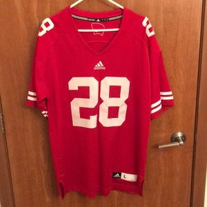 Wisconsin Badgers Stitched Football Jersey #28